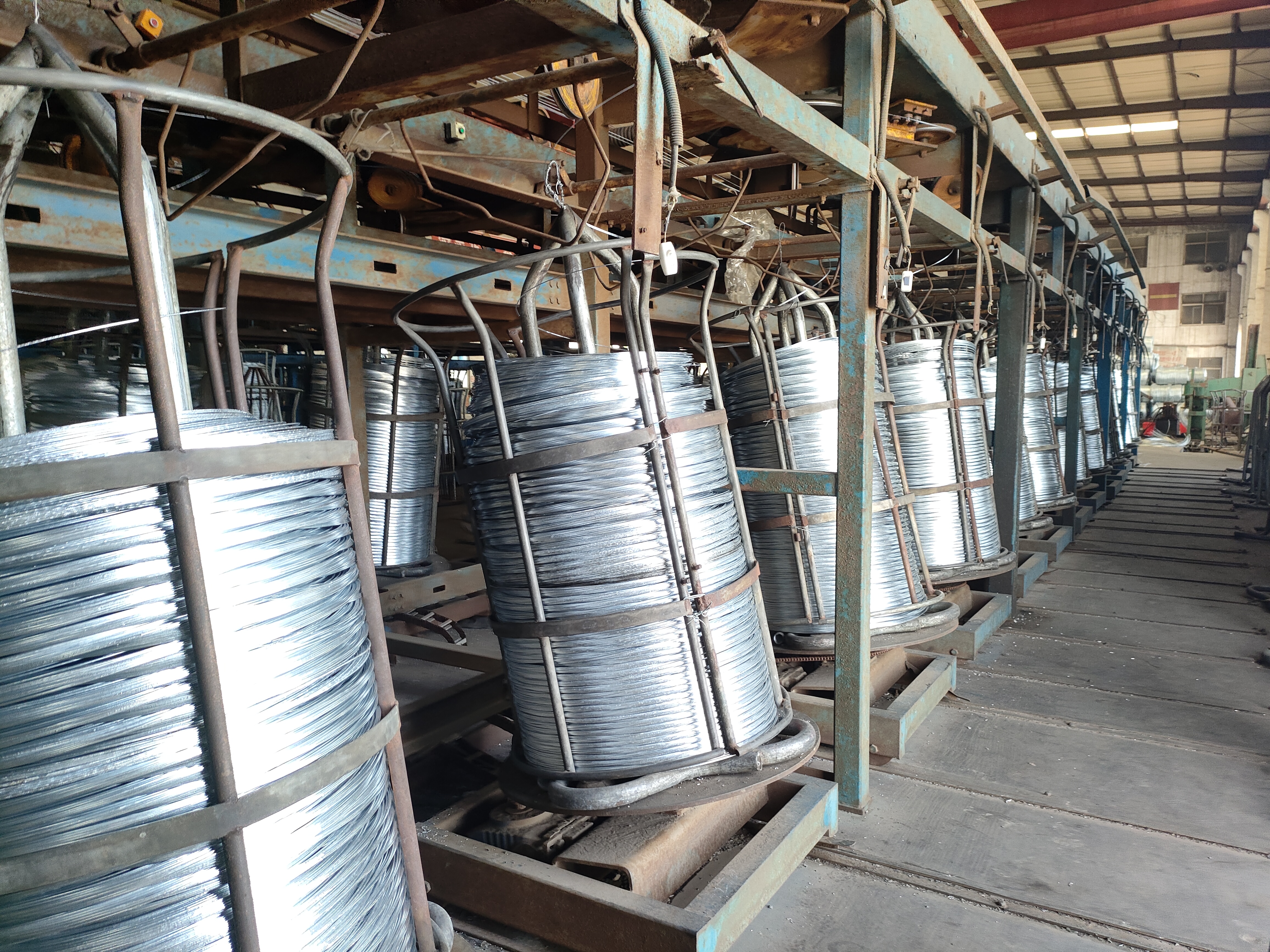 Galvanized steel wire