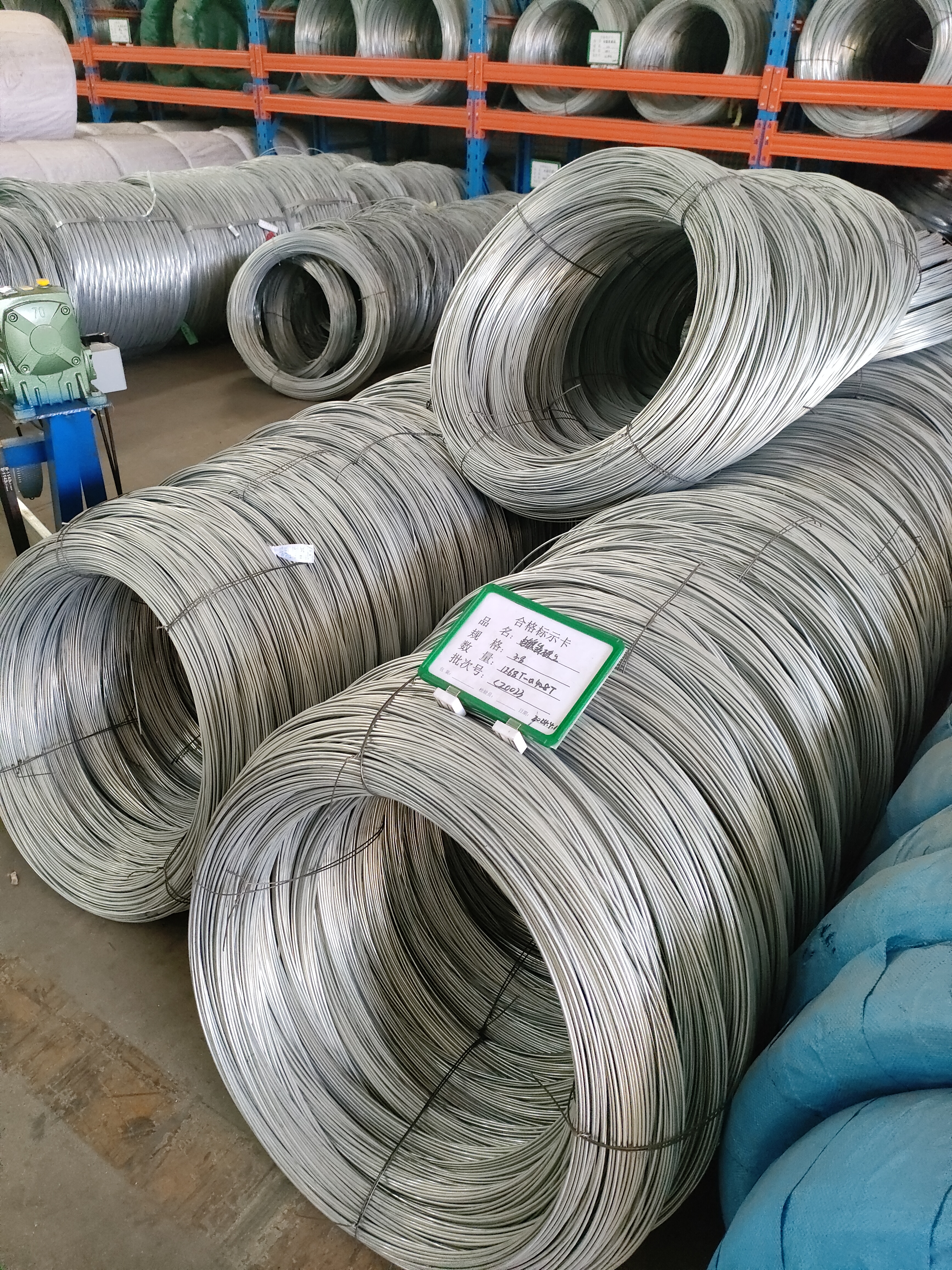 Galvanized steel wire