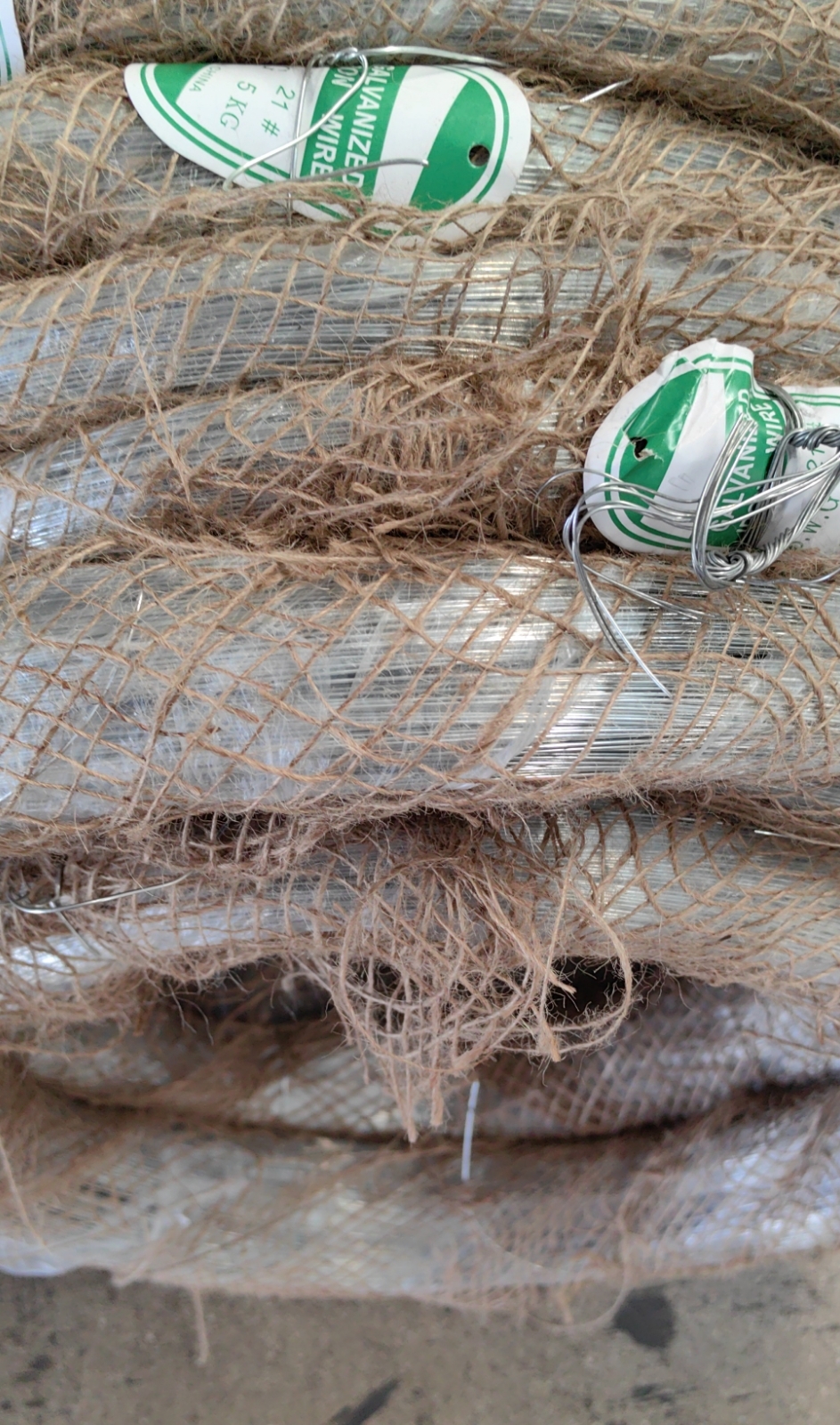 Galvanized steel wire
